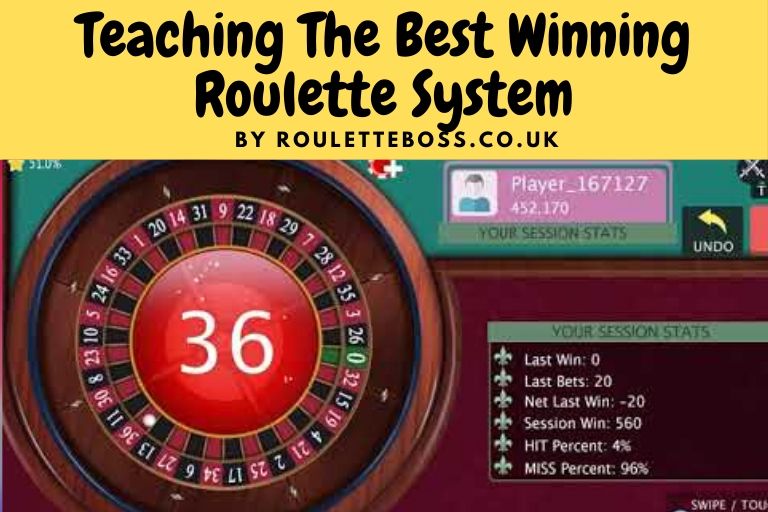Secret of winning roulette